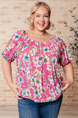The Sweet Pea Floral Top