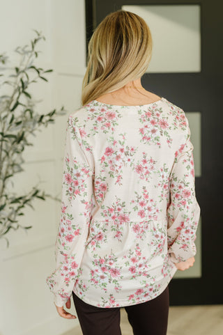 Tea Garden Floral Blouse
