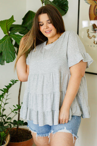 Drift Away Tiered Babydoll Top