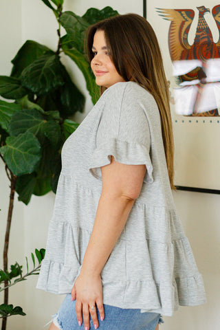 Drift Away Tiered Babydoll Top