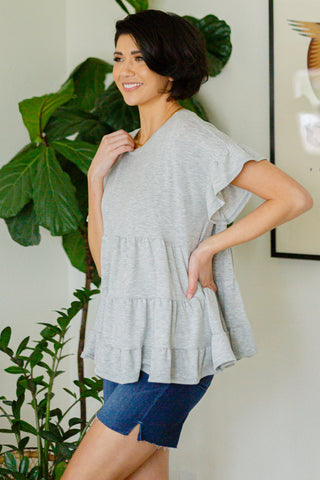 Drift Away Tiered Babydoll Top