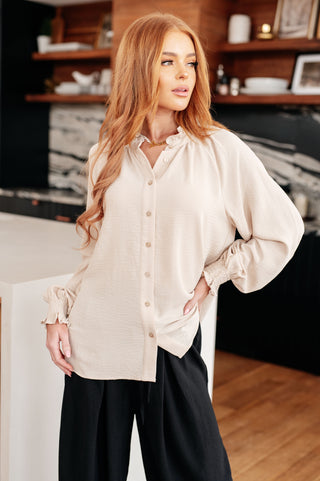Savannah Breeze Button Up Blouse
