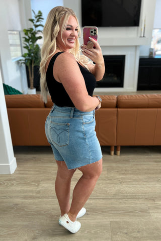 Judy Blue  High Rise Cutoff Shorts