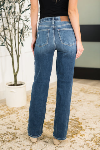 Judy Blue High Rise 90's Straight Leg Jeans