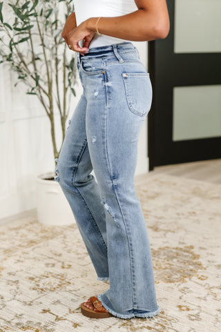 Judy Blue High Rise Shield Pocket Flare Jeans