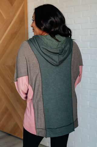 Your go to Color Block Hoodie