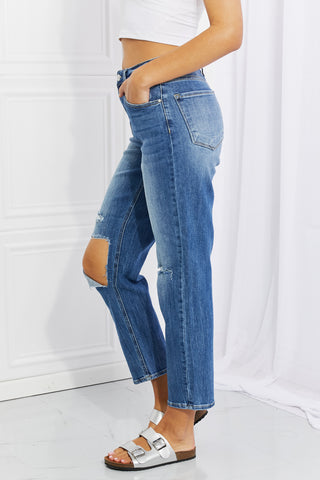 RISEN High Rise Relaxed Jeans