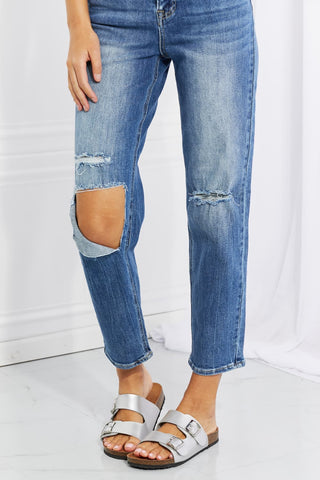 RISEN High Rise Relaxed Jeans