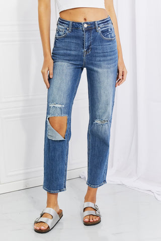 RISEN High Rise Relaxed Jeans