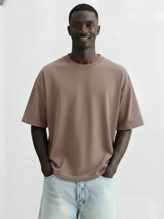 Hawk's Bay Washed Knit Short Sleeve Crew Neck T-Shirt