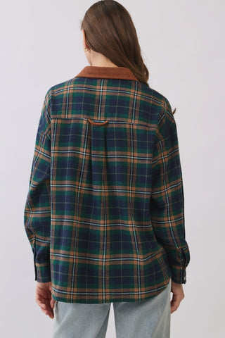 Plaid Blouse Shirt
