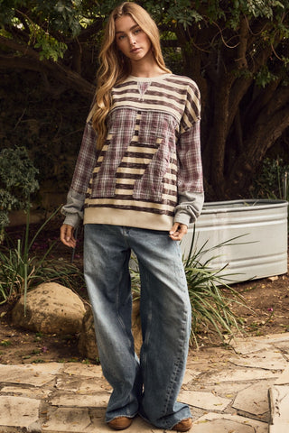 1977 Striped Sweater