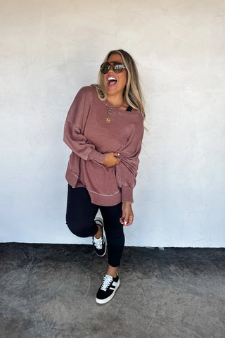 PREORDER: Better Without Him Washed Sweatshirt