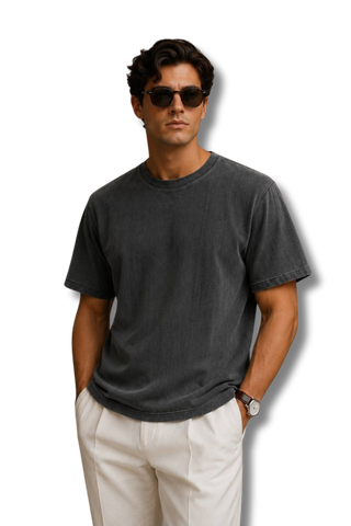 Hawk's Bay Mens Short Sleeve Textured T-Shirt