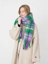 Purple/White/Green plaid