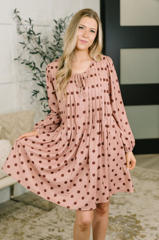 Southern Swing Pleated Detail Dress