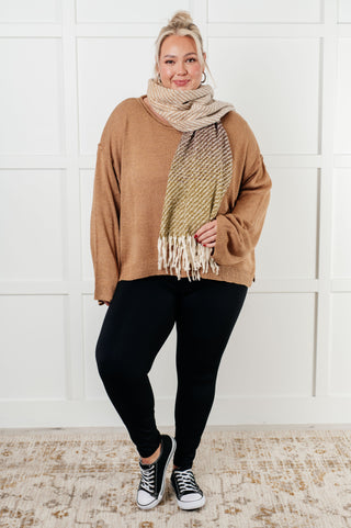 Morning Latte Boatneck Sweater