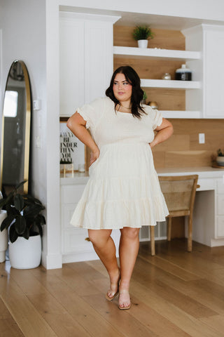 The Caroline Square Neck Dress