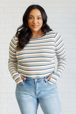 Coastal Weekend Stripe Top