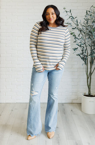 Coastal Weekend Stripe Top