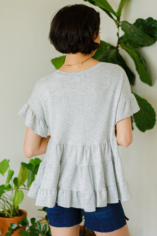 Drift Away Tiered Babydoll Top