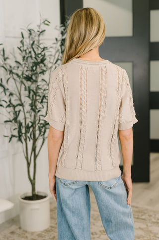 Wildflower Panel Knit Top