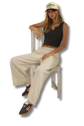 High Waisted Techno Sweatpants