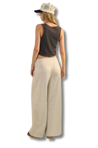 High Waisted Techno Sweatpants
