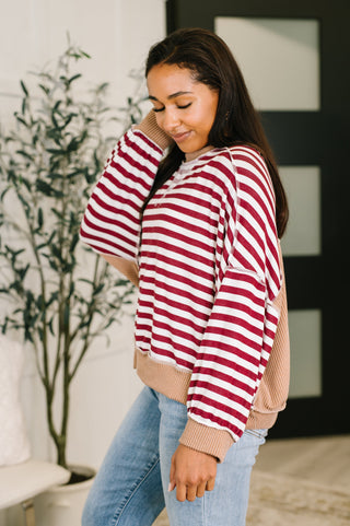 Harbor Knit Stripe Pullover