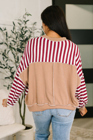 Harbor Knit Stripe Pullover