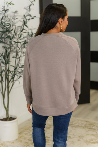 All Day Cocoa Scuba Pullover