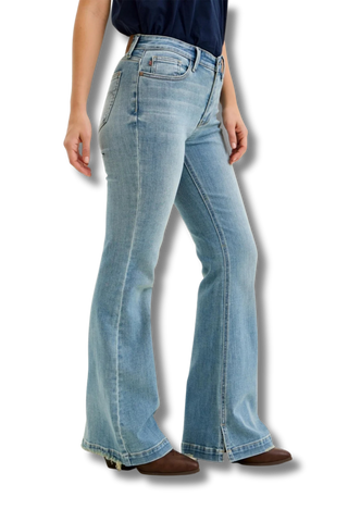 Judy Blue Mid Rise Flare Jeans