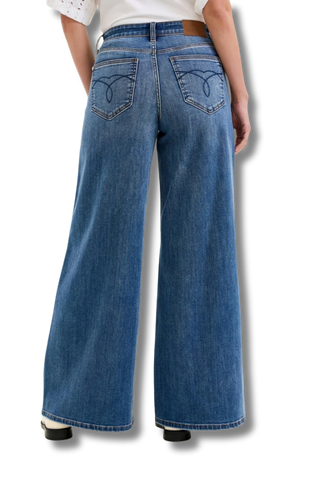 Judy Blue High Waisted Palazzo Jeans