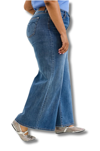 Judy Blue High Waisted Palazzo Jeans