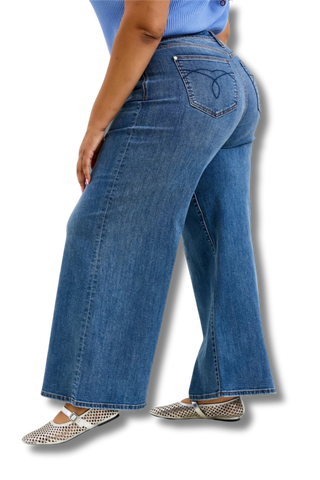 Judy Blue High Waisted Palazzo Jeans