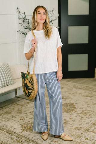 Your Relaxed Heather Tee in Ivory