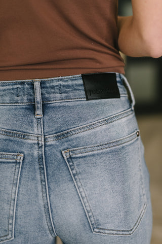 Judy Blue High Waist Rigid Magic Slim Straight