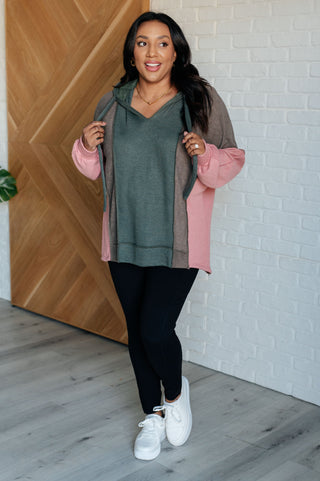 Your go to Color Block Hoodie