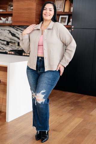 The Quilted Cabin Shacket