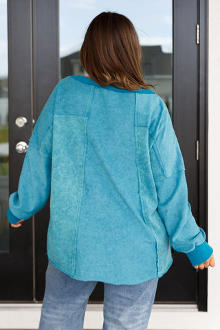 By the Lake Mineral Wash Pullover