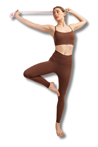 Two Line Yoga Stitch Full Length Leggings