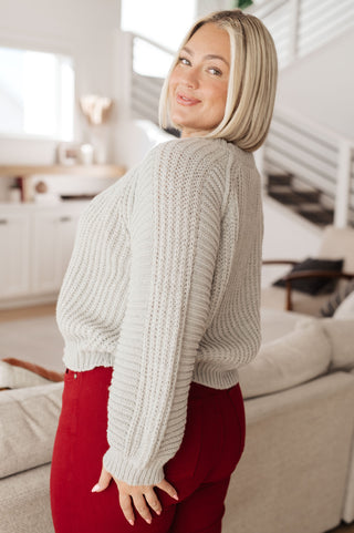 Coast Along Balloon Sleeve Sweater