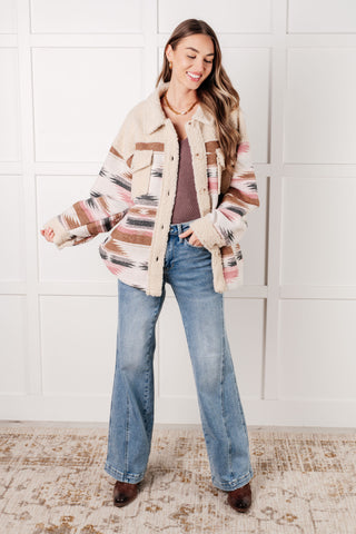 Cedar Canyon Sherpa Shacket