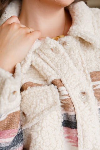 Cedar Canyon Sherpa Shacket