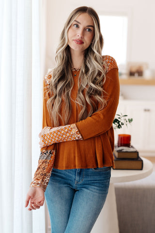 Harvest Floral Mixed Print Hoodie