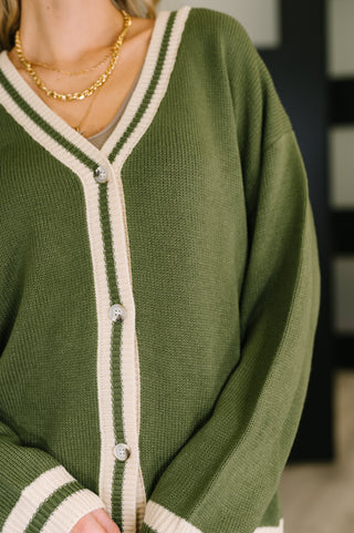 The Country Club Full Front Button Down Cardigan
