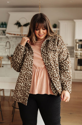 Long sleeve Ruffle front blouse