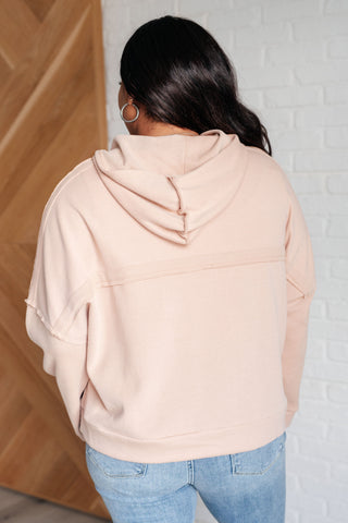 Sea Side Hoodie in Beige