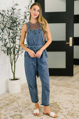 Blue Ridge Waist-Tie Overalls