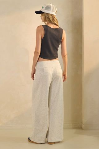 High Waisted Techno Sweatpants